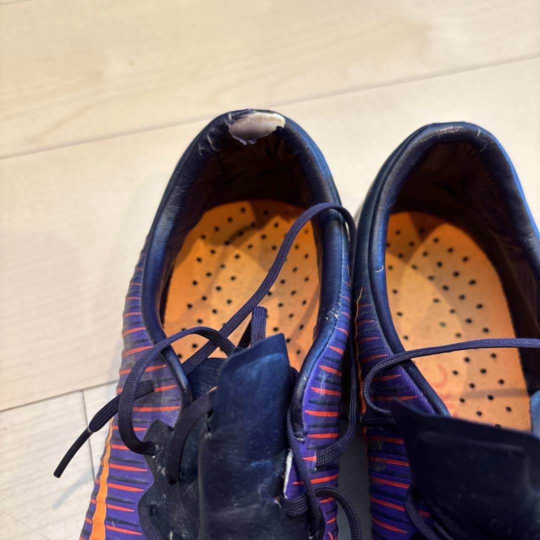 ナイキ マーキュリアルヴェイパー XI HG-Vパープル×オレンジ)26.0cm