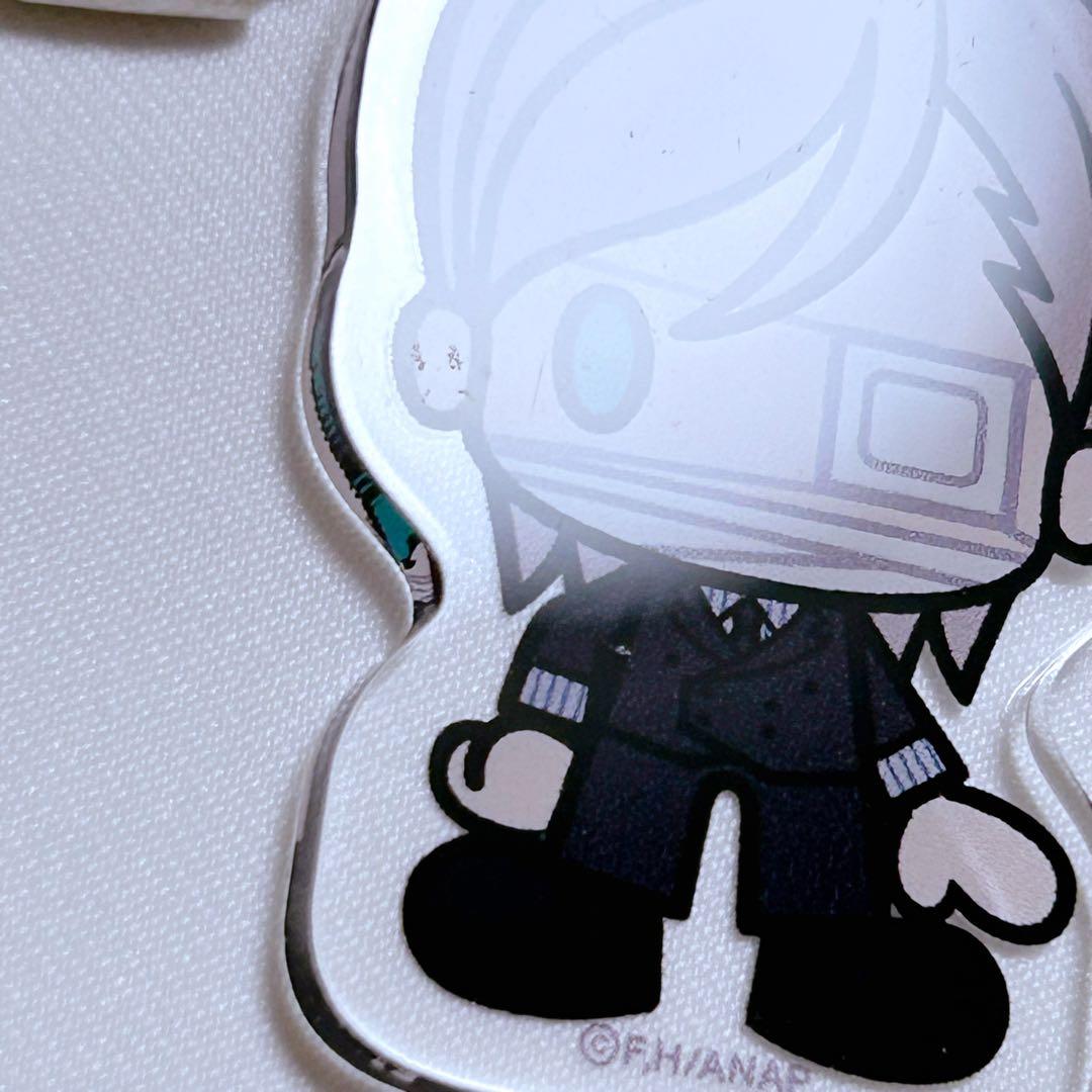 覆面系ノイズ 黒瀬歩 クロ 4点セット ドでか缶バッジ アクリルキーホルダー