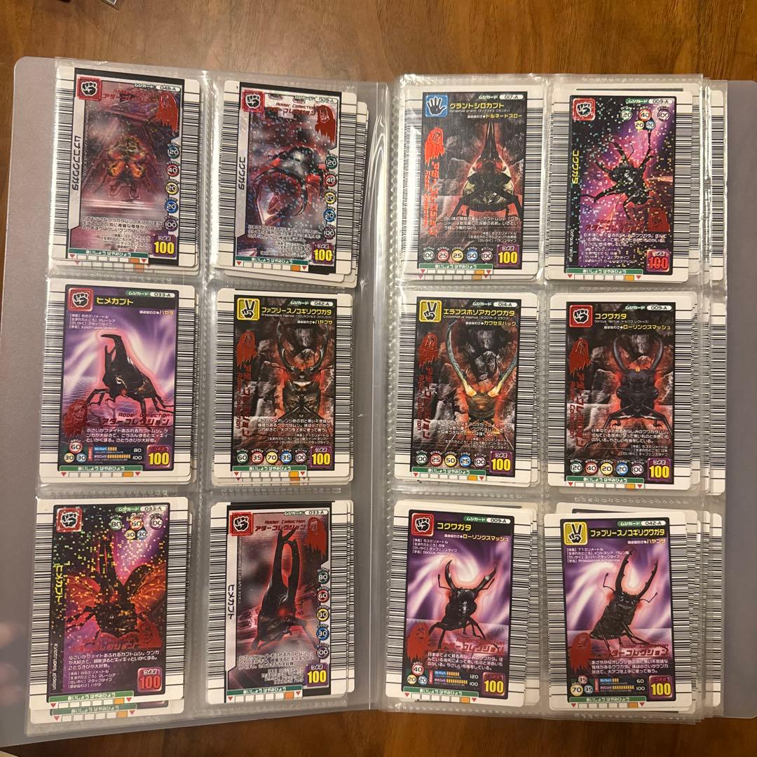 ムシキング　アダーコレクション　つよさ140以下　まとめ売り　201枚