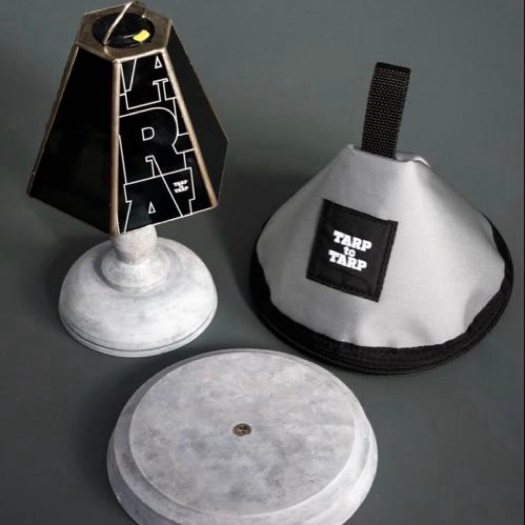 【新品】TARPtoTARP GLASS SHADE & WOOD STAND