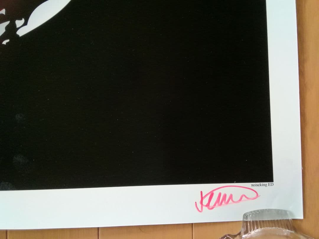 ジャッキー シェフィンズ　　トム ヨーク Radio head　　特大ポスター