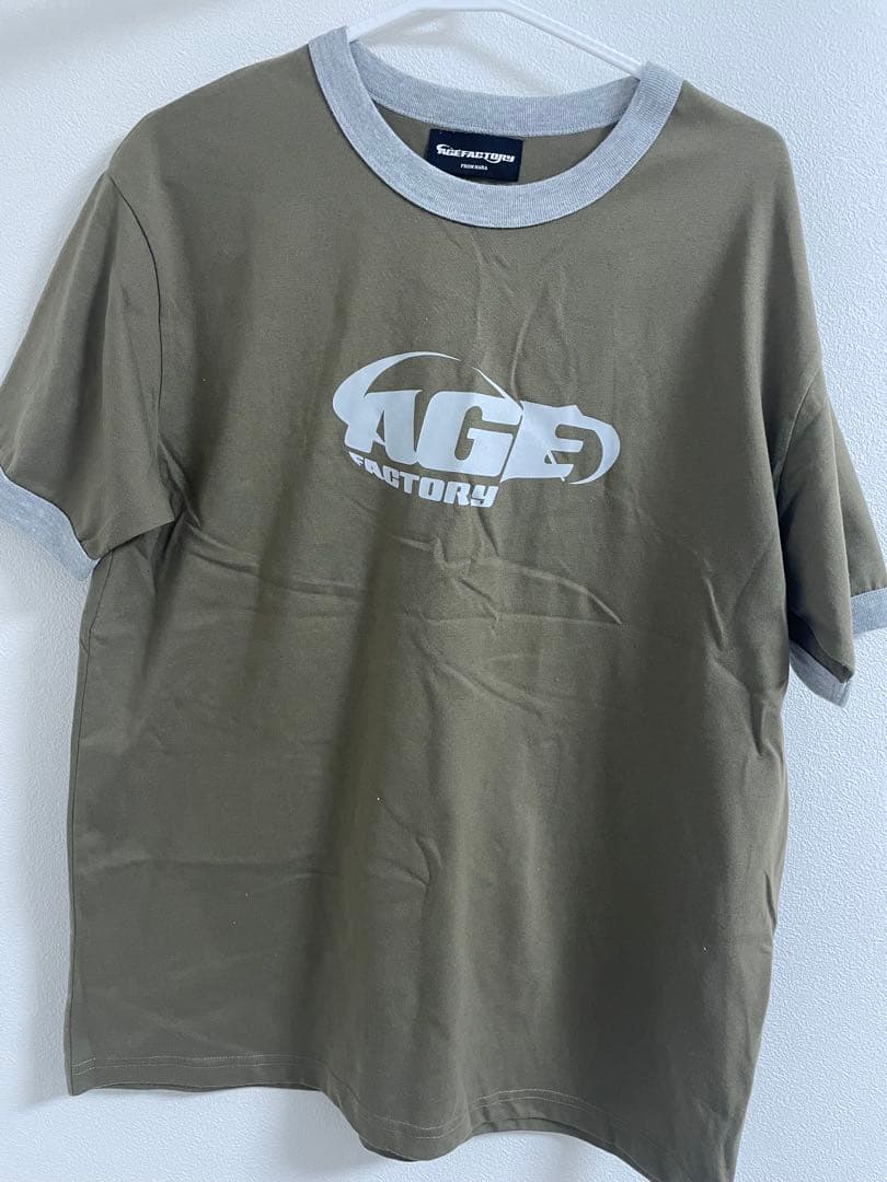 Age Factory オリーブグリーン Tシャツ XL