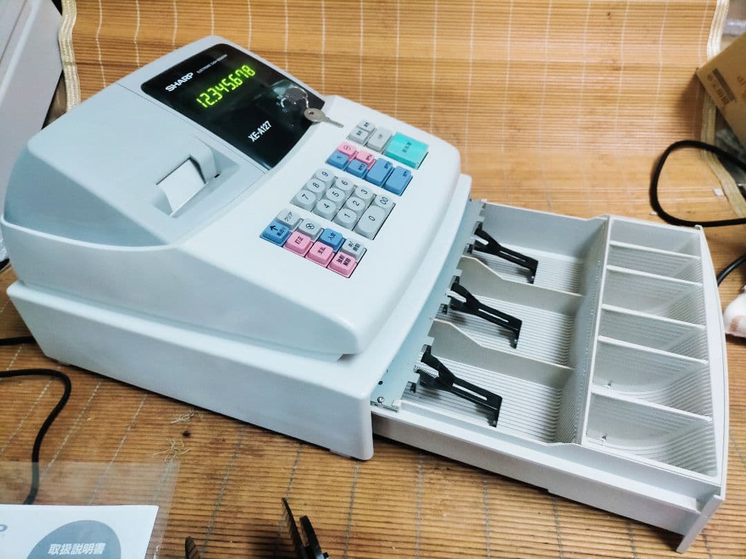 シャープレジスター　XE-A127　簡単便利特殊　送料込　773000