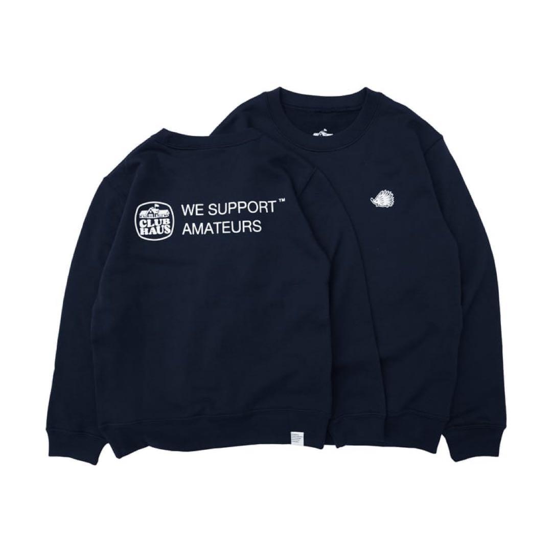 【未使用】CLUBHAUS The Crew Crewnneck XL ネイビー