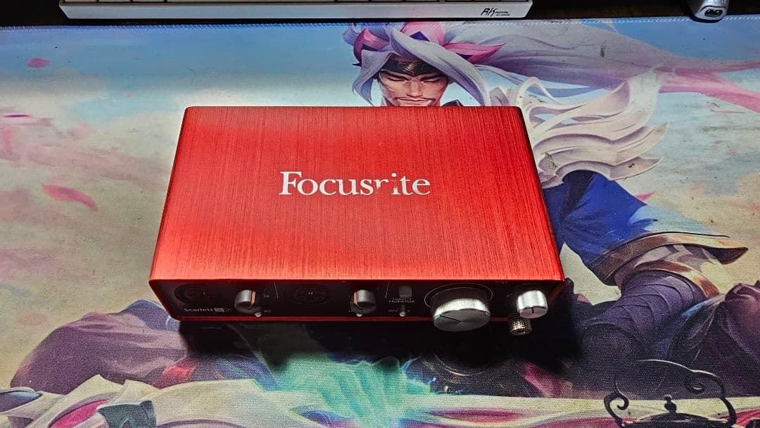 Scarlett 2i2 studio 録音セット