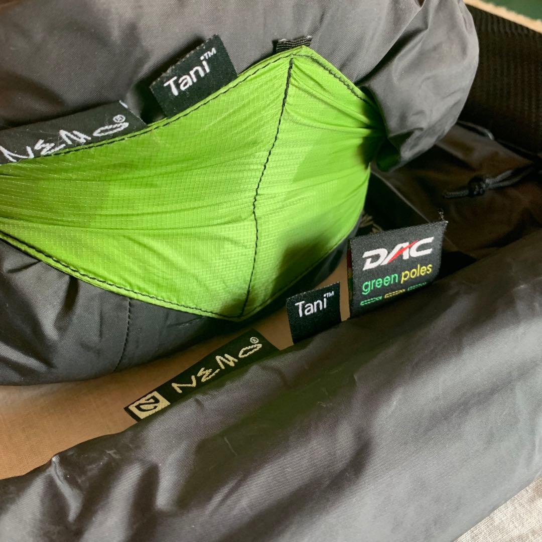 最終値下げ　NEMO ニーモ　TANI 2P 正規品　フットプリント付　used