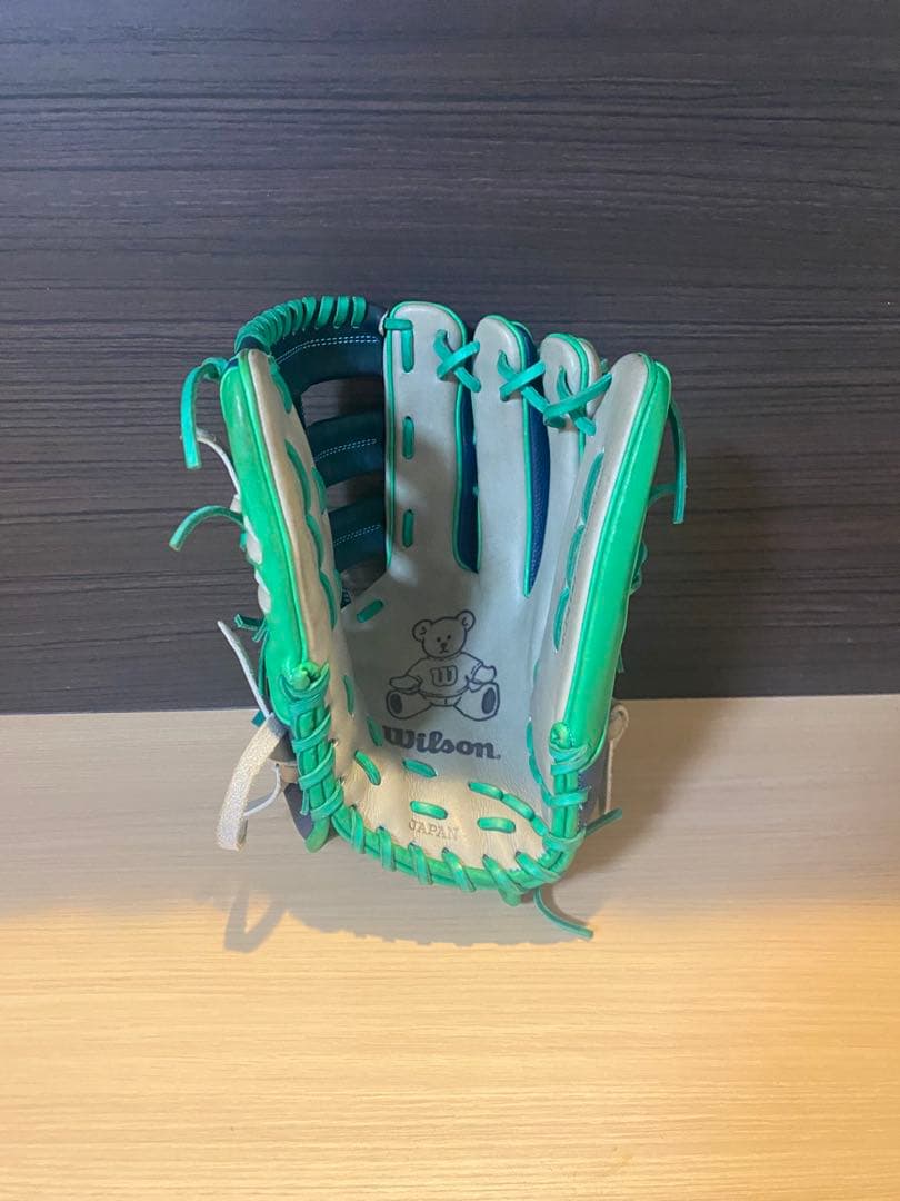 エンゴロカンテ　Wilson 軟式オーダー外野手用グローブ 右投げ用