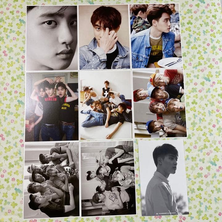 EXO D.O. ギョンス　写真　ポストカード　ポラロイド 色々　71枚セット