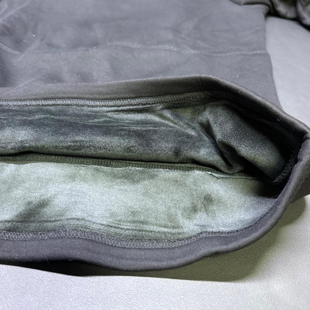 ◉Aa右1005 未使用保管品 電熱インナー 男女兼用 上下セット 黒 L