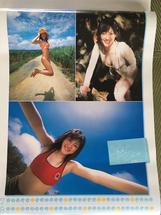 綾瀬はるか　2003年　カレンダー　Ｂ２サイズ