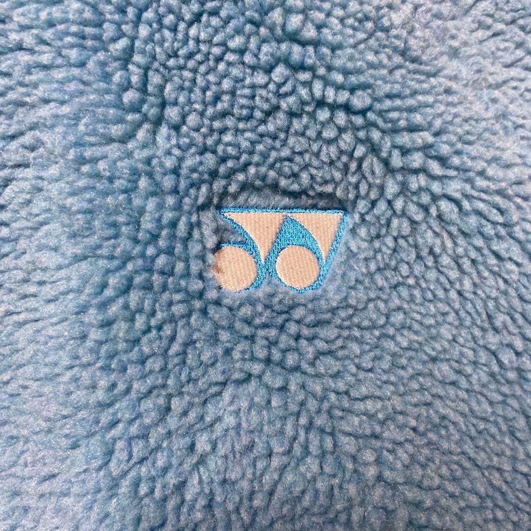 希少サイズ ヨネックス ボアリバーシブルジャケット ブルー xo