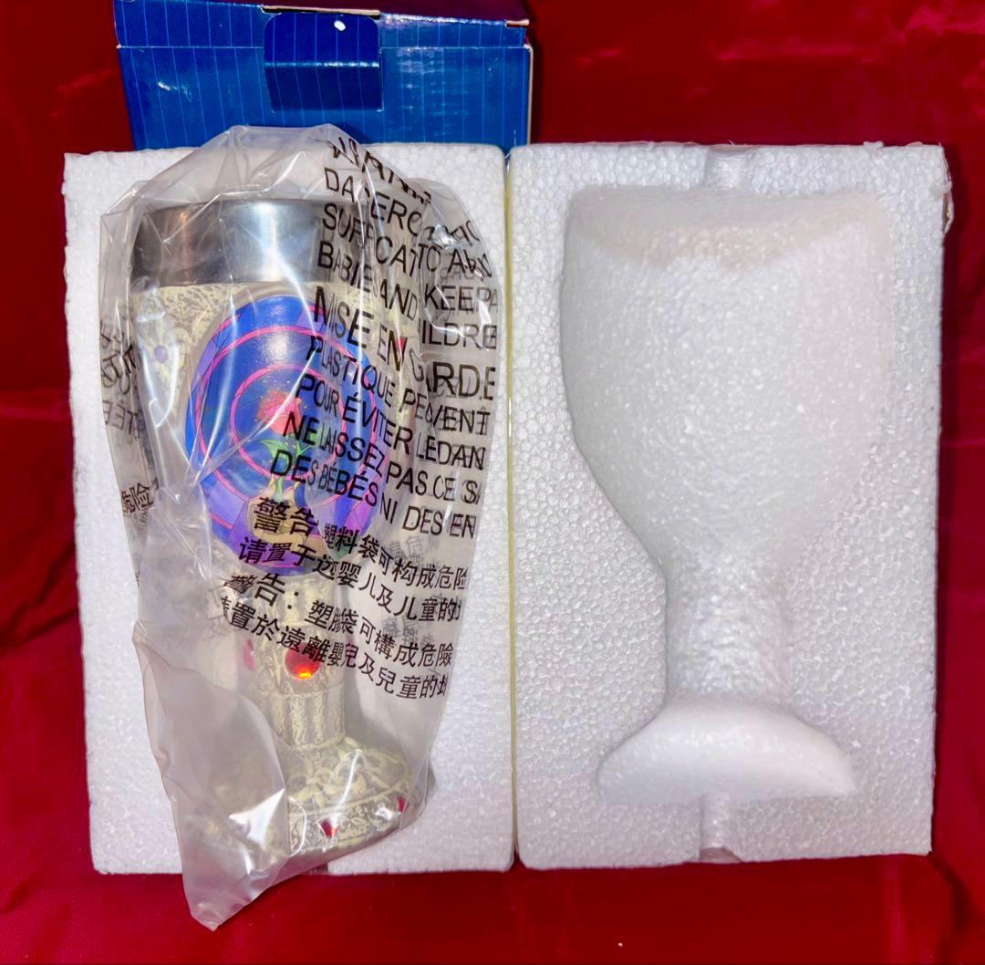 エネスコ　ショーケース　ゴブレット　美女と野獣　置物　フィギュア　ベル　野獣