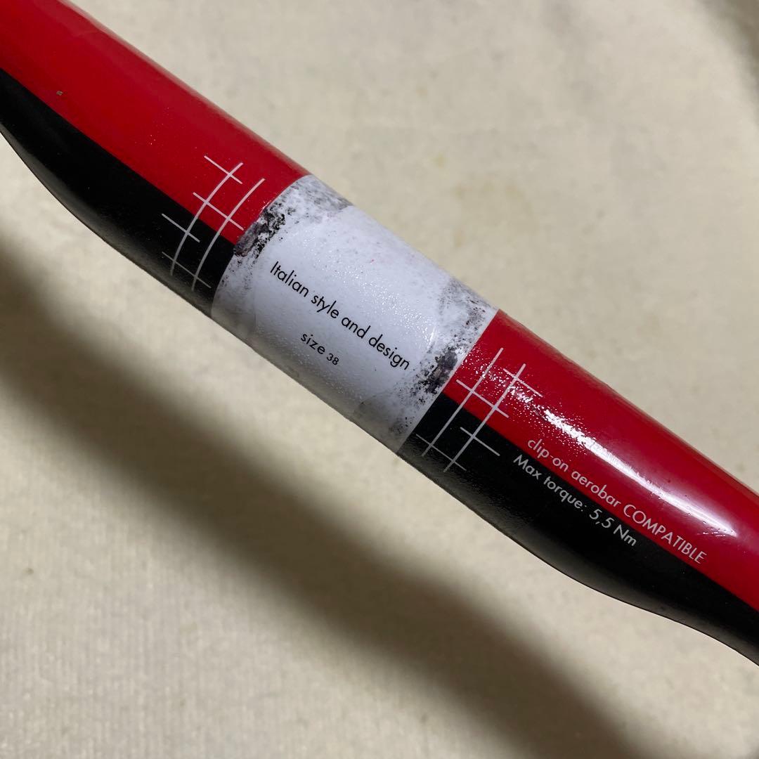 3T ERGONOVA ドロップハンドル 380 カーボン　軽量