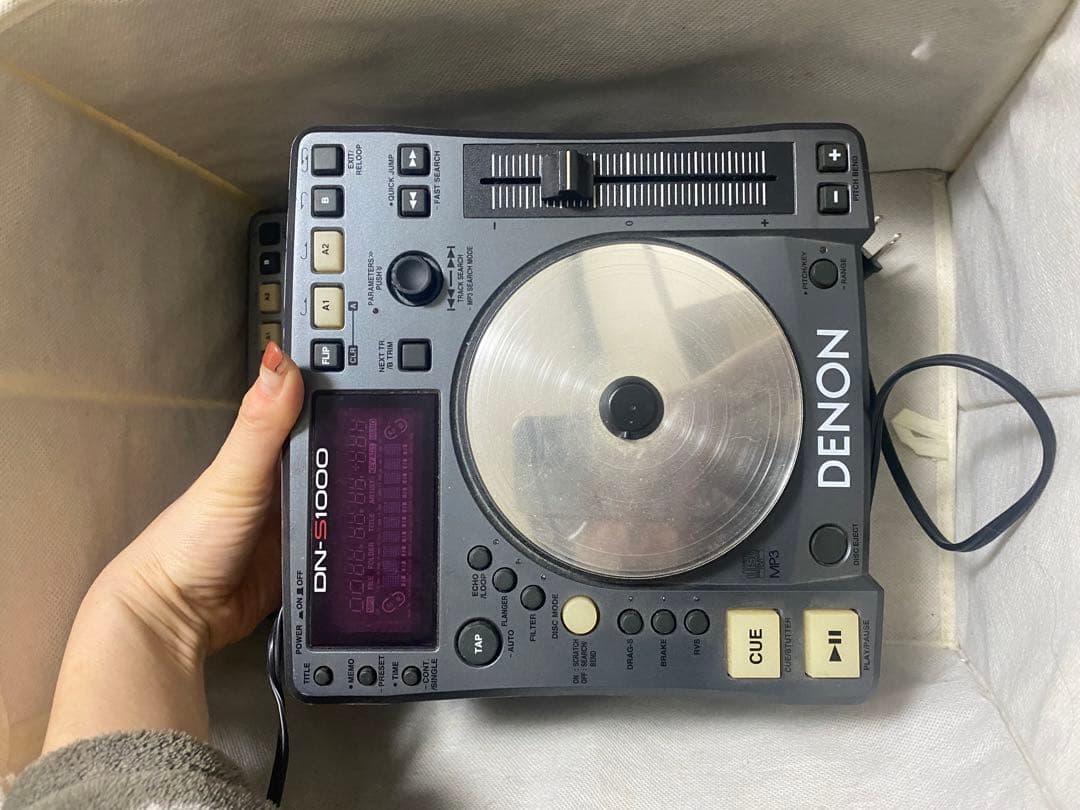 DENON DN-S100 2つ　電源はいります。