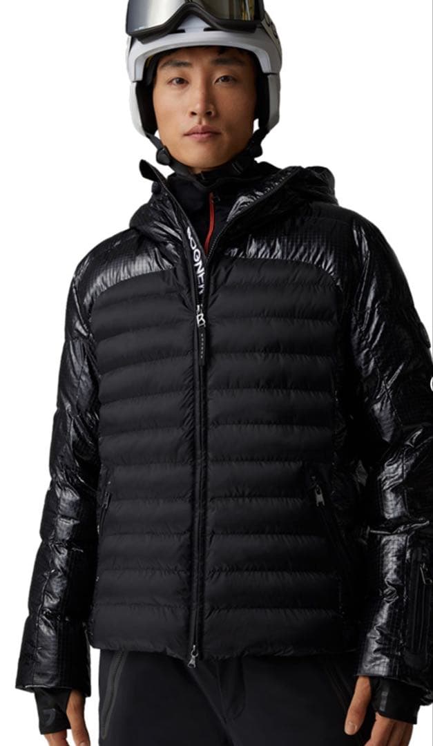 BOGNER ブラック メンズダウンジャケットMサイズ