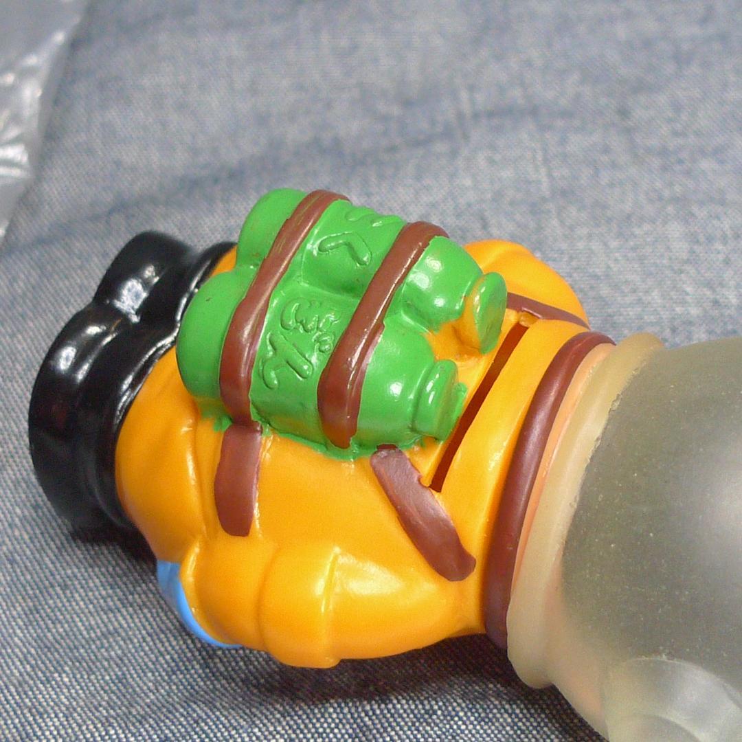 y552■こくぎん こくちゃん ソフビ 貯金箱 國民相互銀行◇