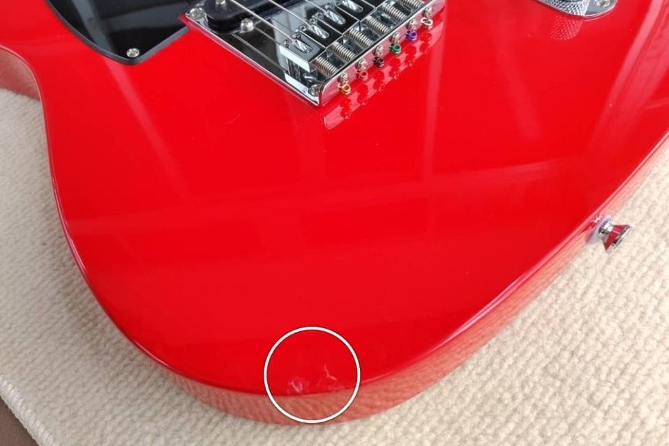 ✨新品未使用✨フェンダー スクワイヤー テレキャスター トリノレッド