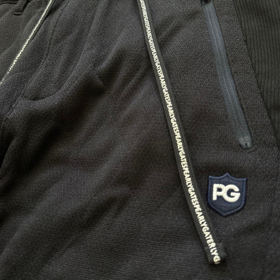 防寒　蓄熱　裏地付　パーリーゲイツ　キルティング　パンツ　紺　M〜L相当　4