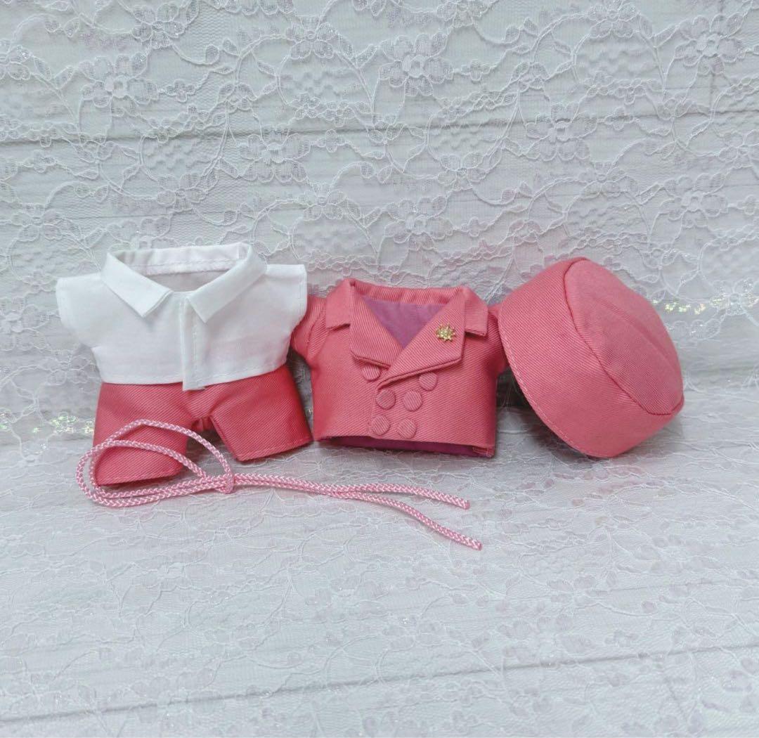 もっちゃん様　はぴぬい　ぬい服　キンプリ　ピンクコーデ
