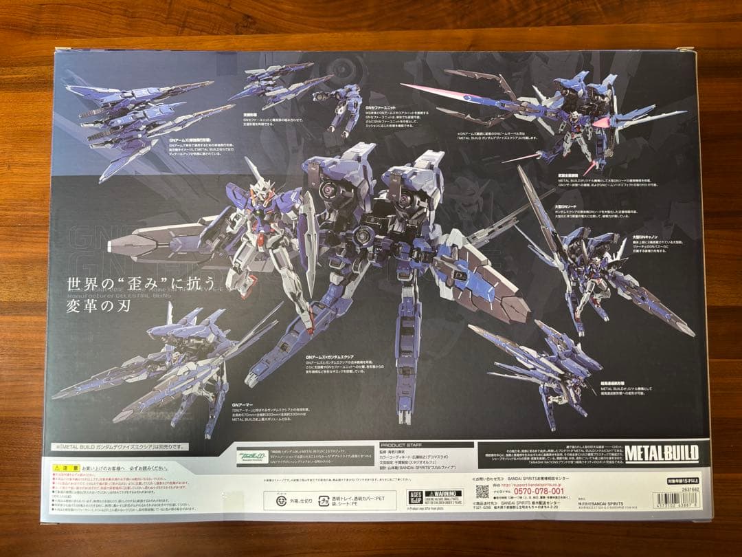 専用GNアームズTYPE-EストライクフリーダムガンダムSOULBLUE＆光の翼