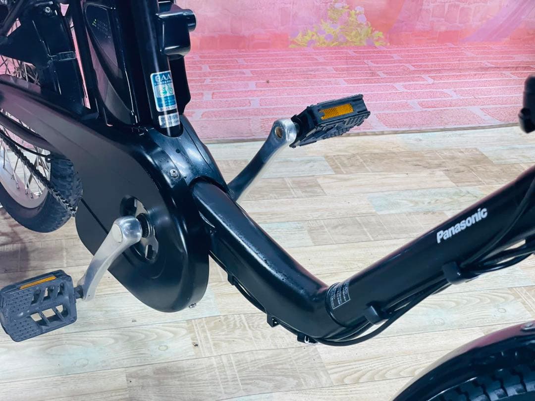 K2614 電動自転車パナソニック ギュット 子供乗せ 20インチ ブラック