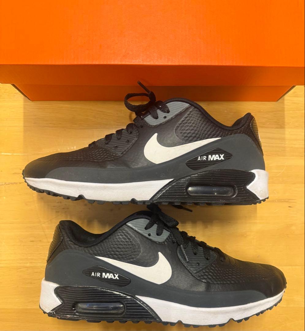 NIKE ナイキ エアマックス 90G ゴルフシューズ 黒　27.5cm