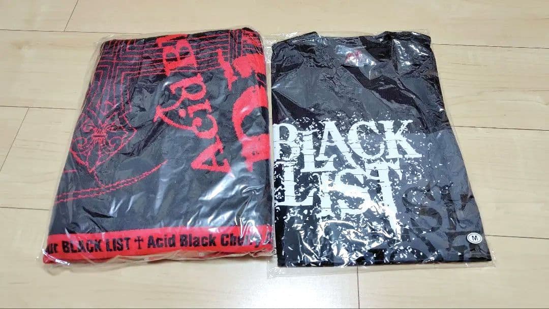 【新品未開封】Acid Black Cherryブラックリスト　タオル＆Tシャツ