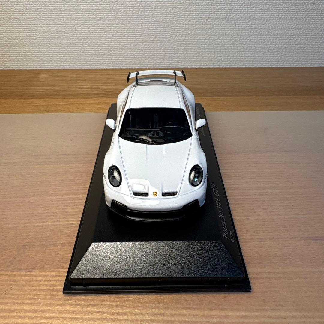 ミニチャンプス　ポルシェ　 911 GT3 1/43 ミニカー　ホワイト