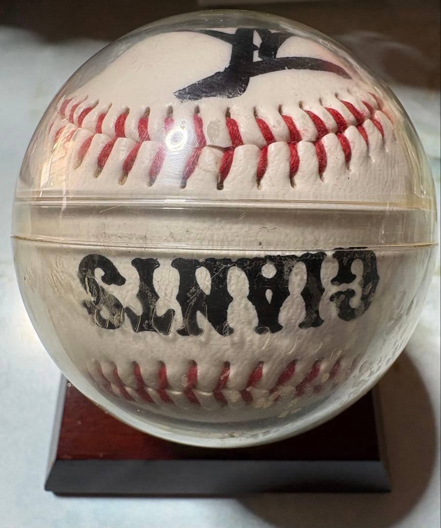 読売ジャイアンツ 坂本勇人選手、木村龍治選手の直筆サイン入りボール ケース付