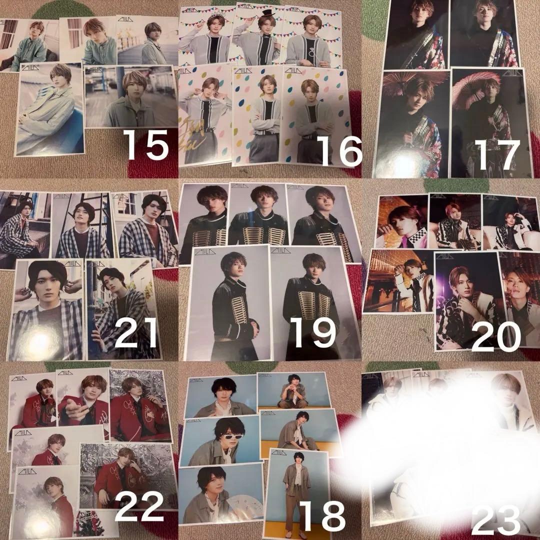 M!LK 山中柔太朗 生写真 まとめ売り 94枚