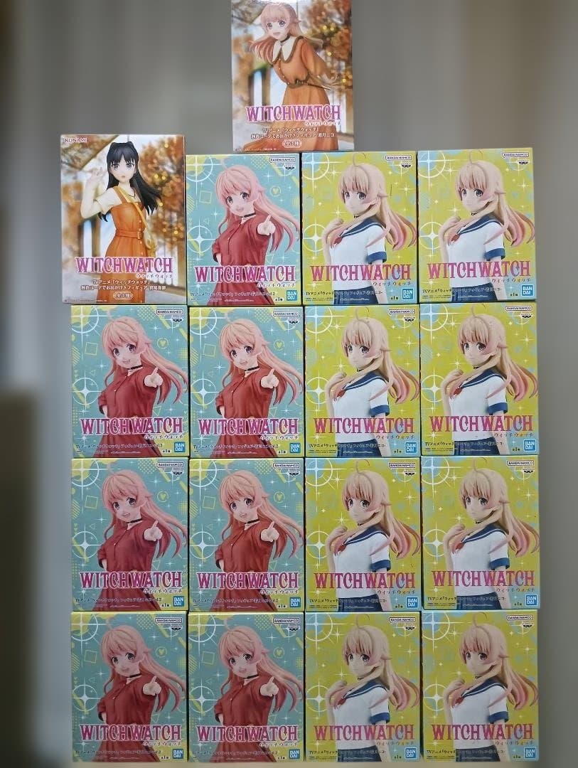17個ウィッチウォッチ フィギュア