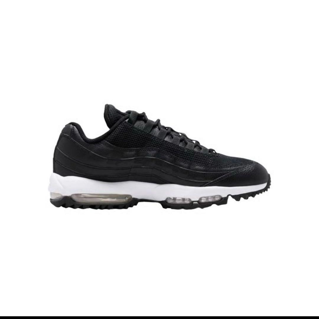 新品未使用　ナイキ　ゴルフシューズ　エアマックス95G ブラック　28.0cm