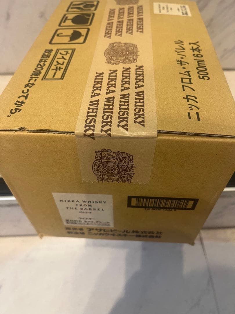 NIKKA WHISKY FROM THE BARREL 500ml 6本入