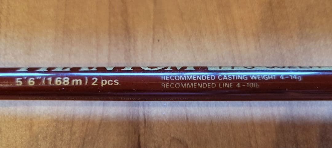ダイワ ファントム PPS-562LR 2ピース トラウトロッド 釣竿　グラス