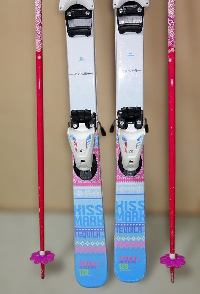 キスマーク　kissmark 　スキーセット　K2ストック＋ブーツ