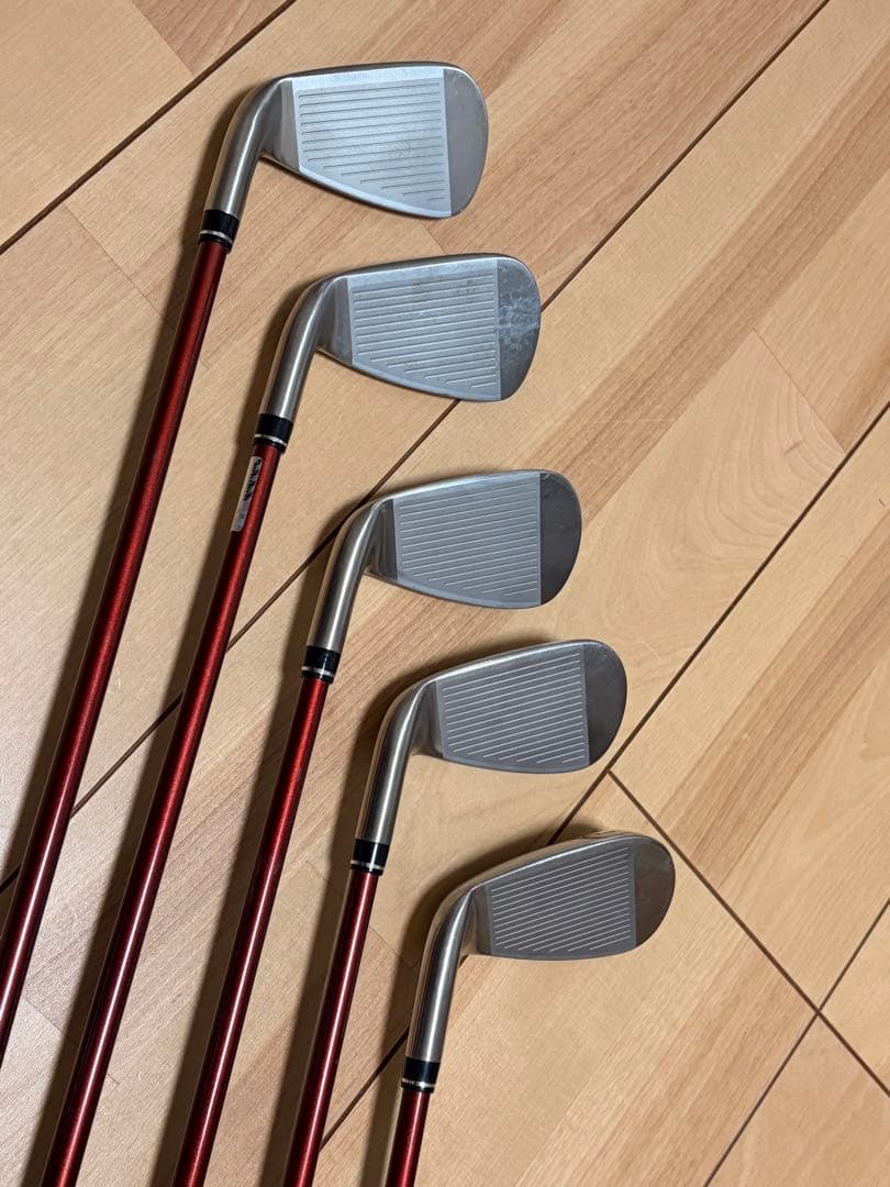 最終価格【美品】XXIO13 7本セットセット　レッド　SR 2024年