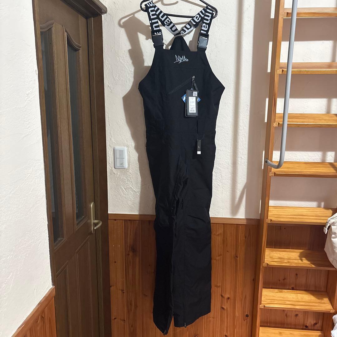 NIMAブラック サロペット Lサイズ