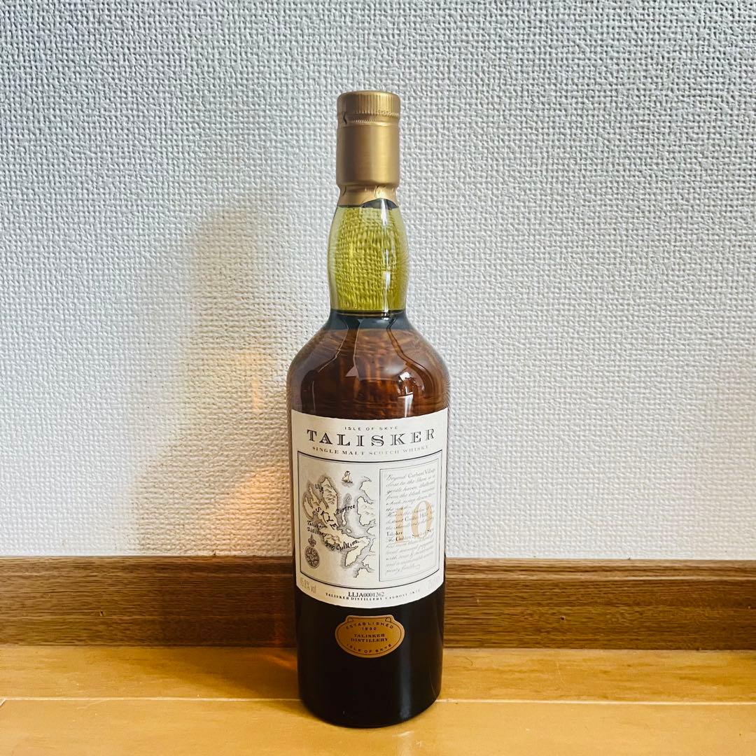 【古酒】 タリスカー マップラベル 10年 750ml