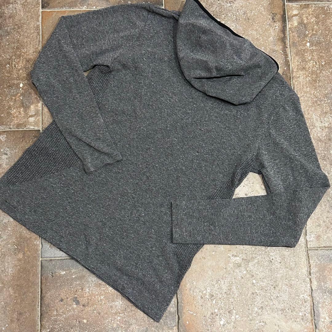 MASTER BUNNY EDITION ゲージ編みインナーパーカー長袖シャツ