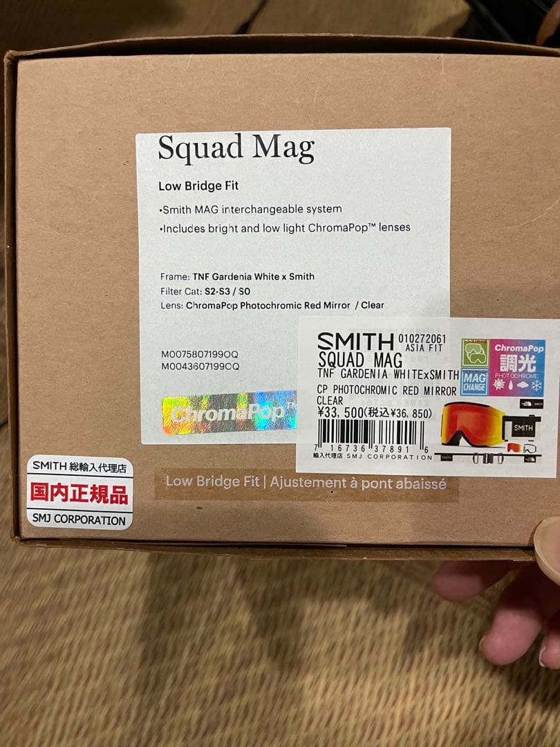 SMITH ゴーグル THE NORTH FACEコラボ