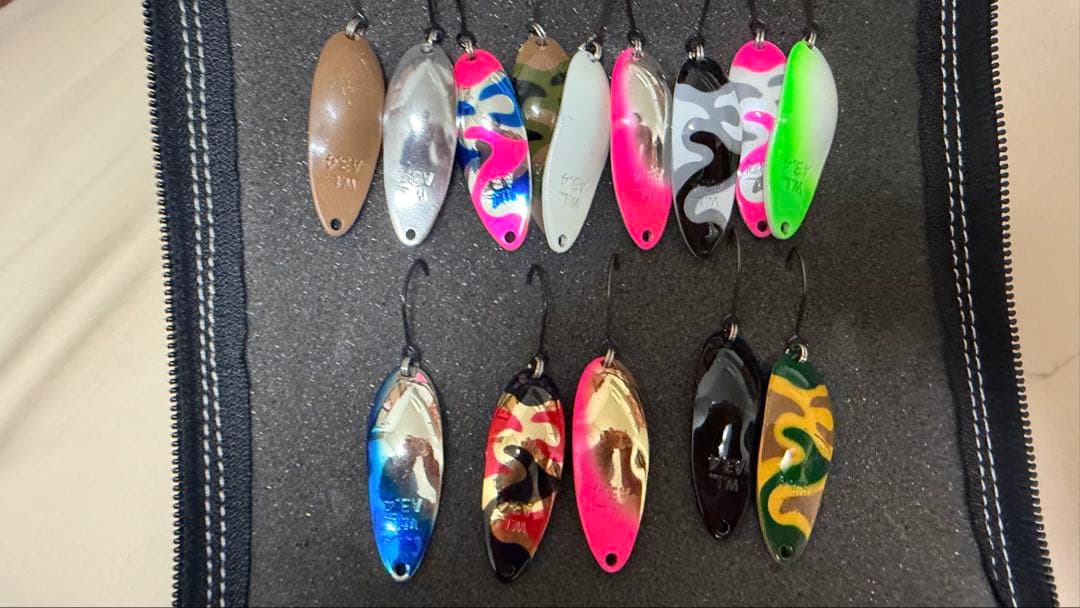 ウォーターランド　アルミん5g、3.4g SHIMANOスプーンセット