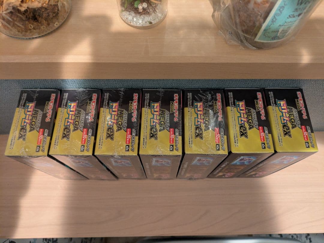 善*生様 ポケモンカードゲーム MEGAドリームex シュリ付5BOXシュリなし