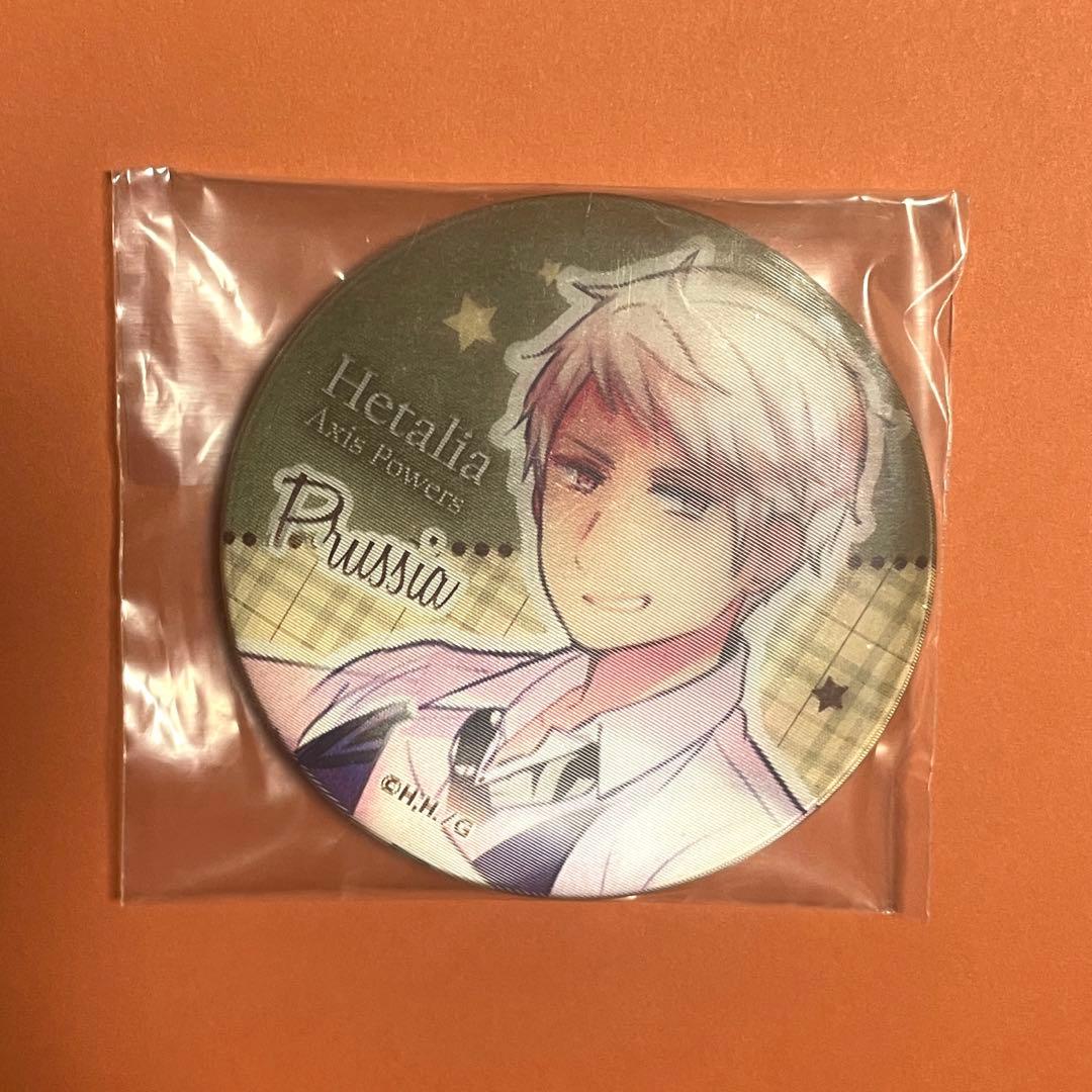 ヘタリアチェンジング缶バッジ　プロイセン ロシア