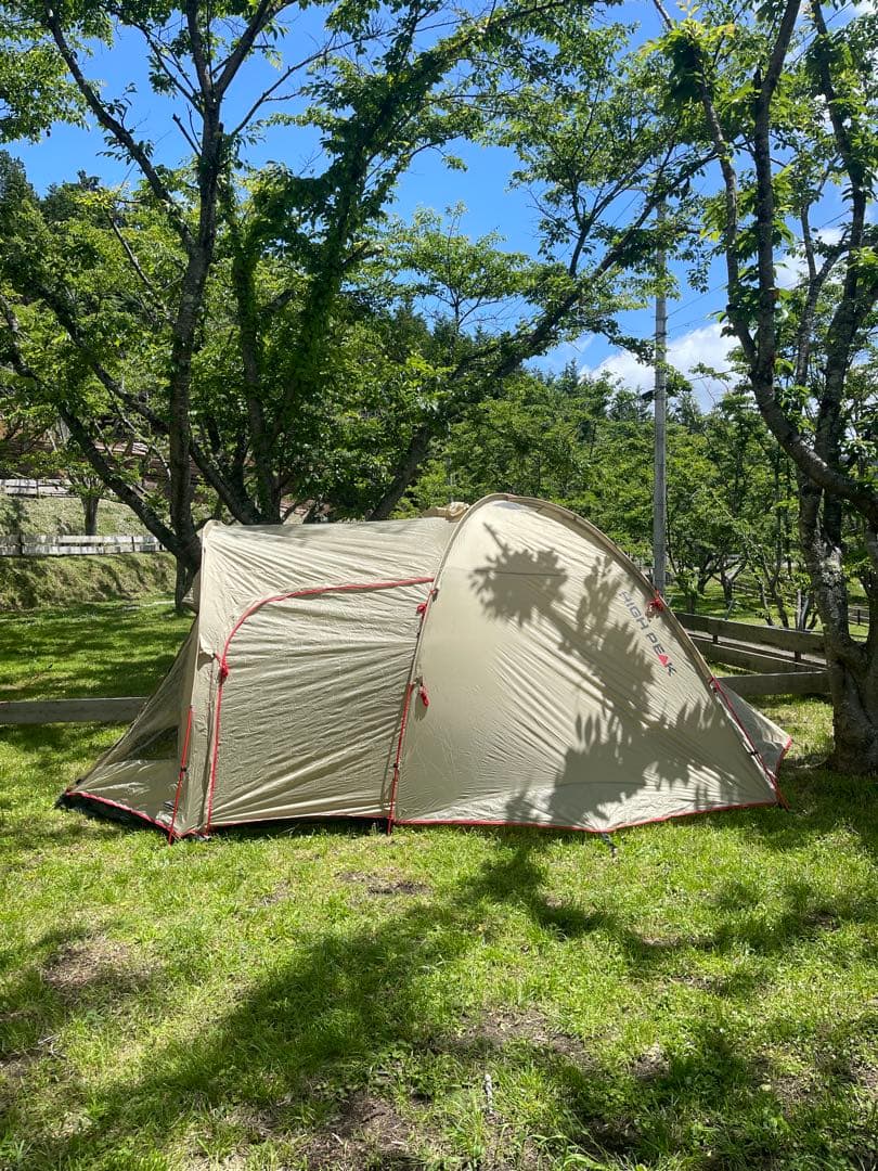 HIGHPEAK アモラ5 ドーム型テント 4~5人用 ベージュ