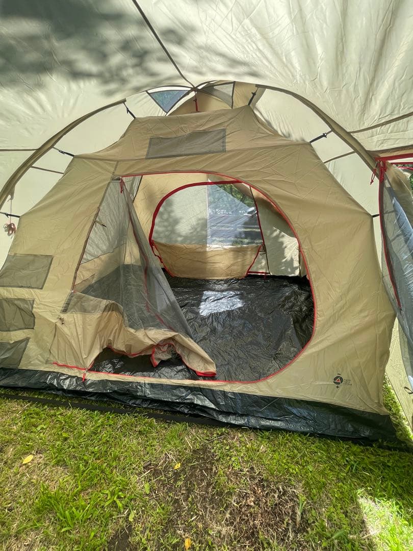 HIGHPEAK アモラ5 ドーム型テント 4~5人用 ベージュ