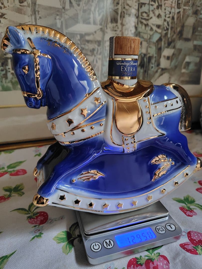 サントリー 　エクストラ 　ブランデー 　クリスマス 馬 木馬 未開栓