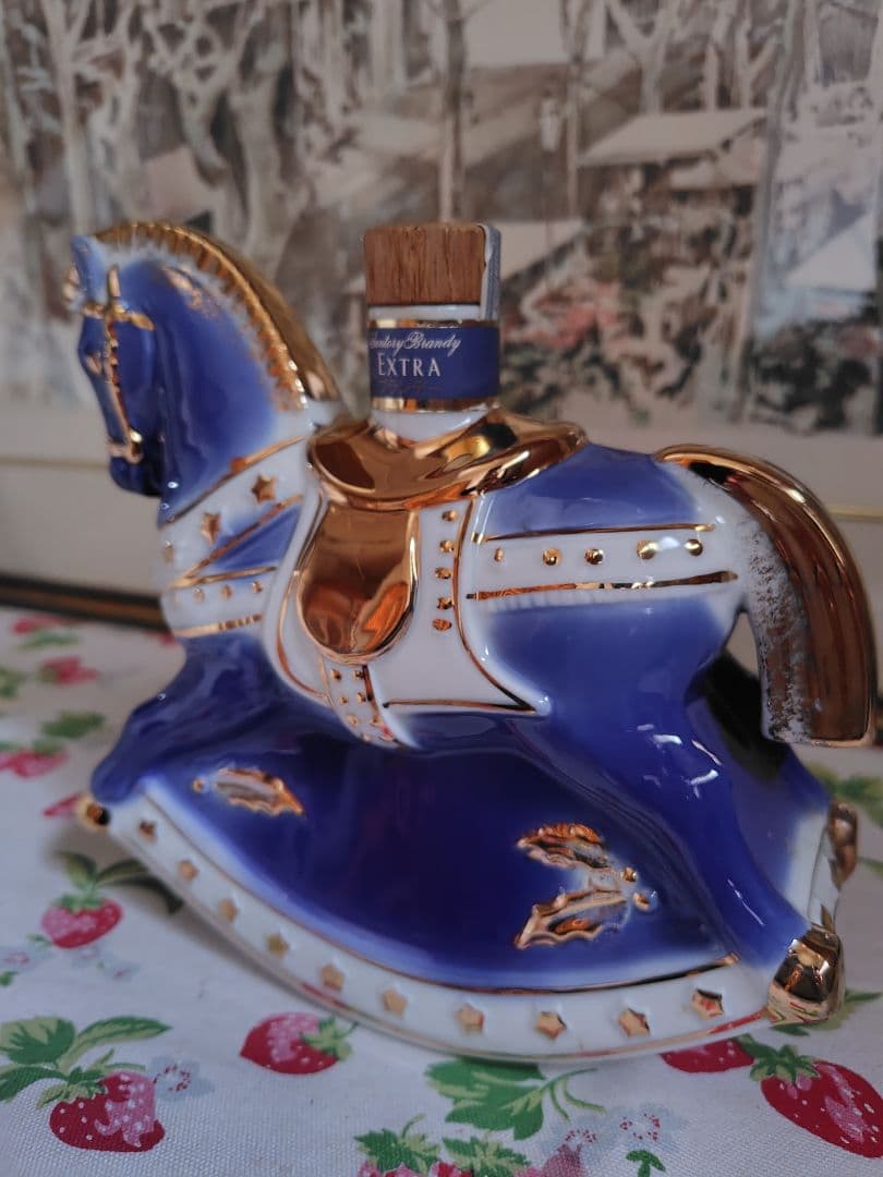 サントリー 　エクストラ 　ブランデー 　クリスマス 馬 木馬 未開栓