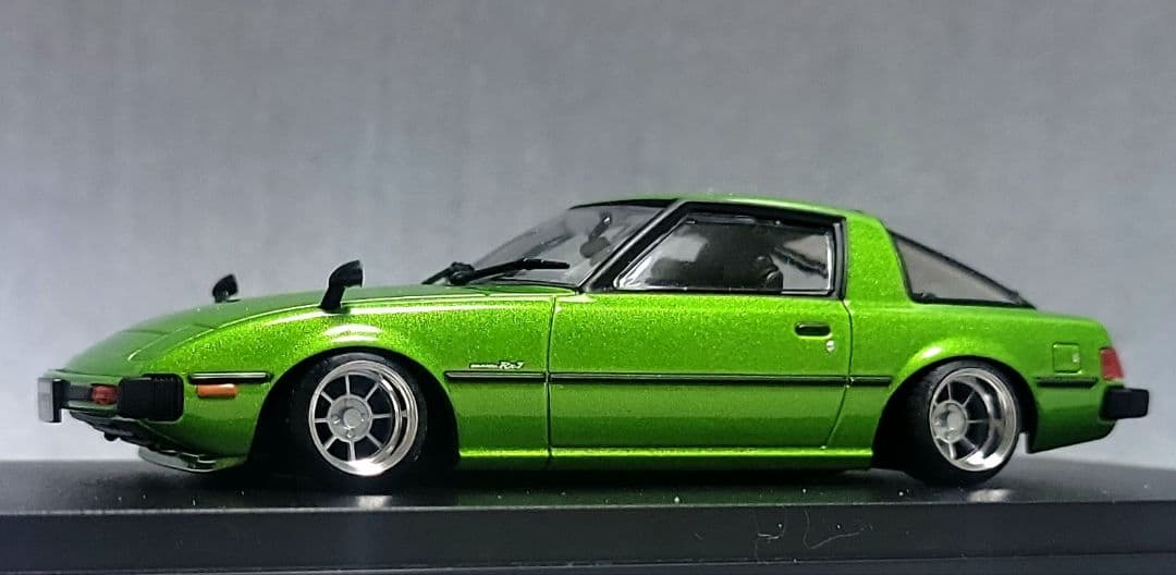 1/43　マツダ　サバンナ　RX-7改　ハヤシストリート　アルミ製　深リム
