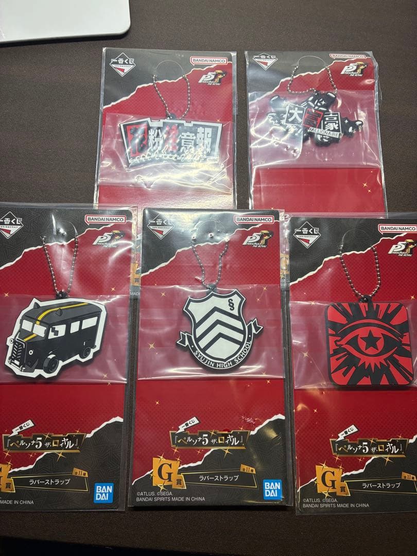 ペルソナ5 ザロイヤル　一番くじ　ジョーカーラストワン　D〜H 計27点セット❗️