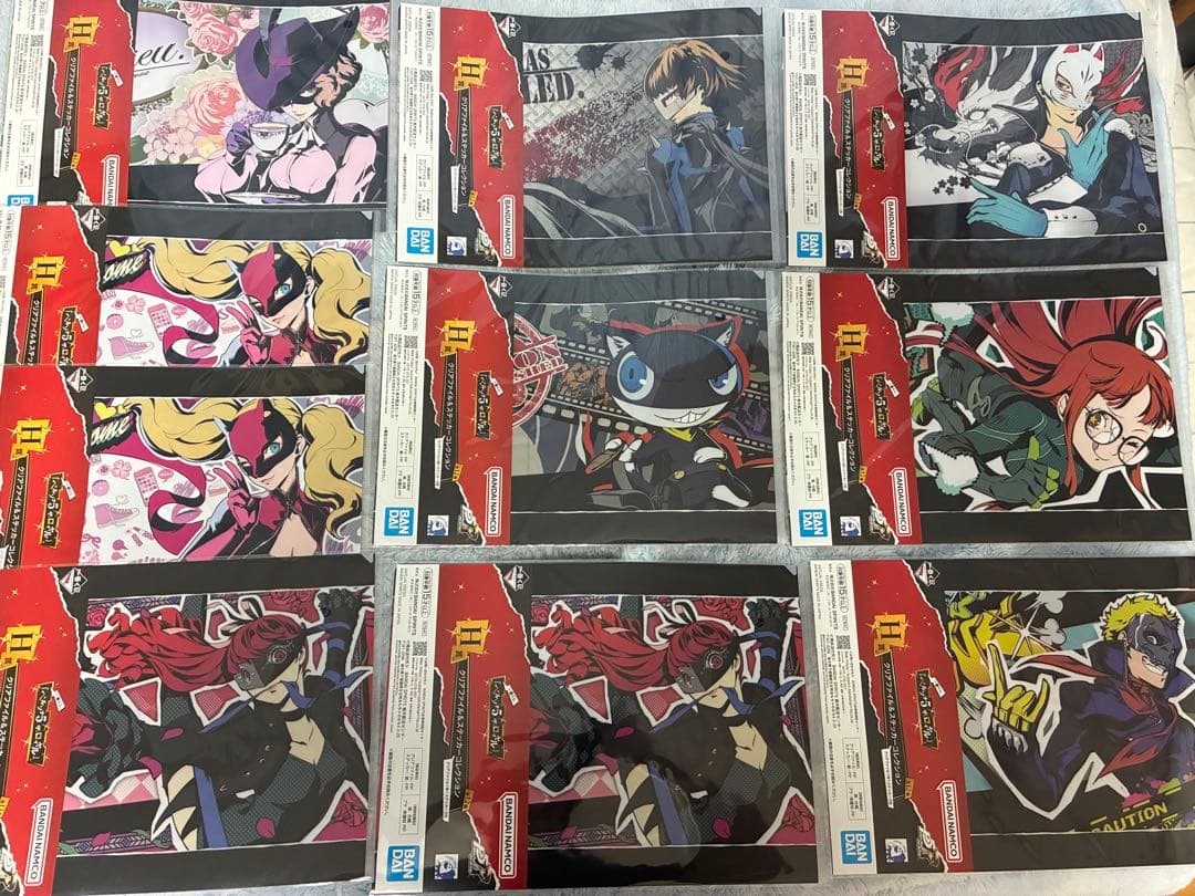 ペルソナ5 ザロイヤル　一番くじ　ジョーカーラストワン　D〜H 計27点セット❗️